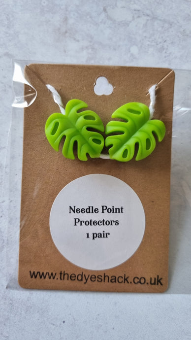 Needle Point Protectors Monstera Leaves